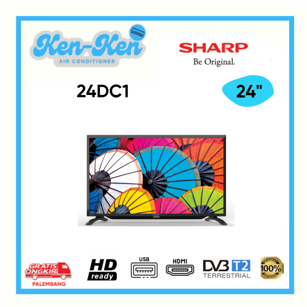 TV LED Digital 24DC1 LED Sharp 24 Inch Digital TV
