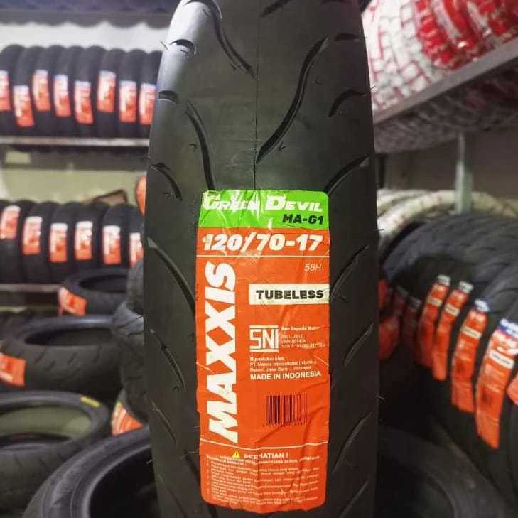 BAN MAXXIS GREEN DEVIL 120/70-17 TUBELESS