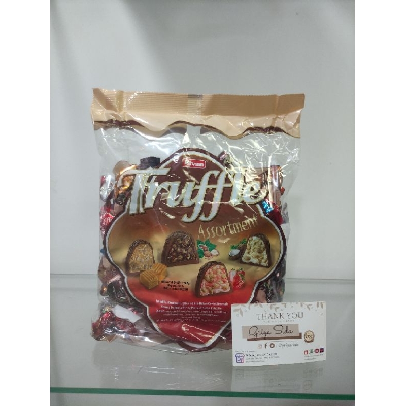 

Paket 2pcs Coklat arab 400gr truffle truffline coklat turki mix truffle PROMO!