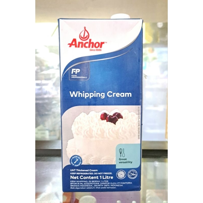 

Anchor Whipping Cream 1L / Anchor Whip Cream 1L