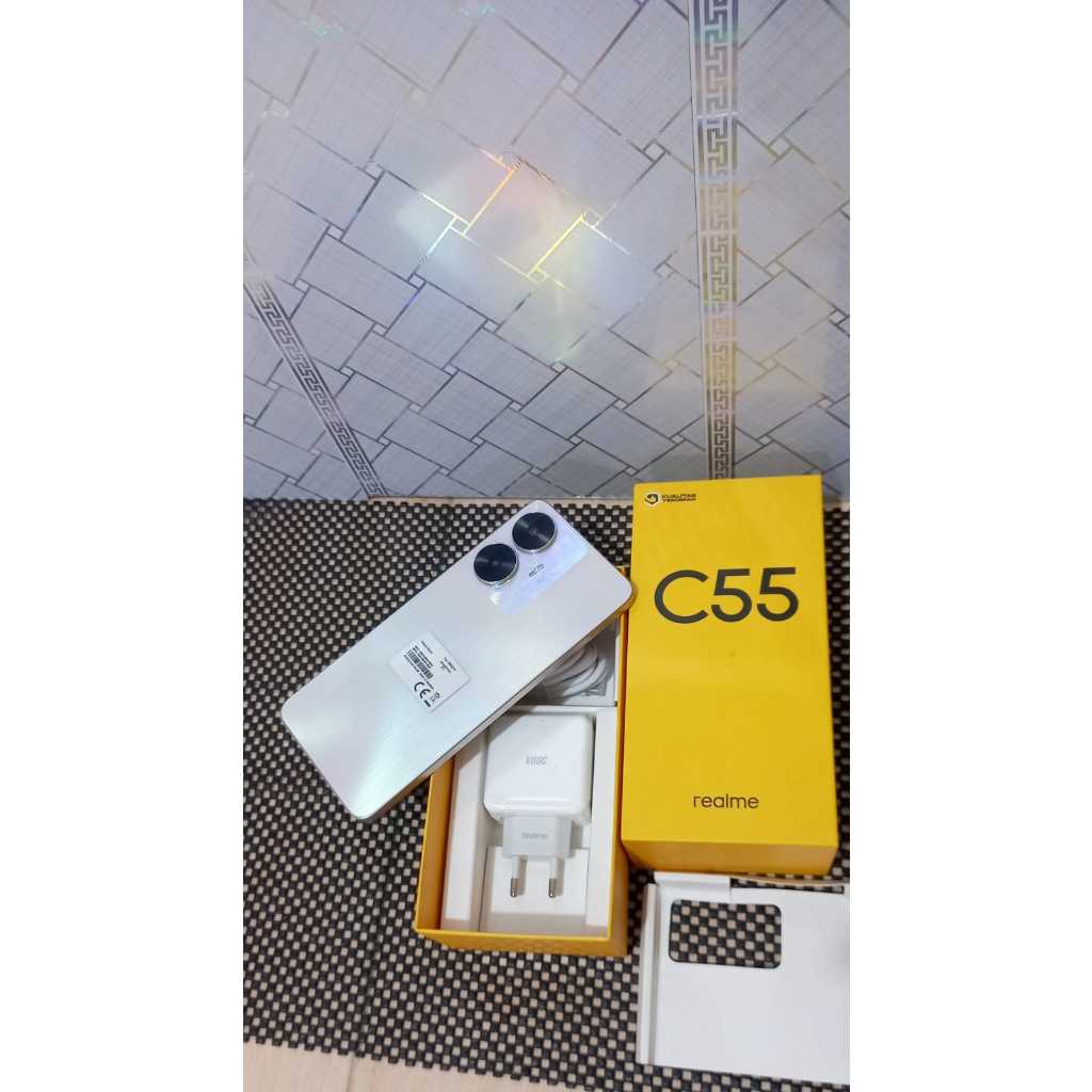 REALME C55 NFC 8/256gb || 6/128GB Second Fullset