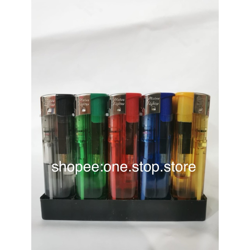 Mancis Korek Api Gas Magnit Cetek Lite Metro Lighter F-002