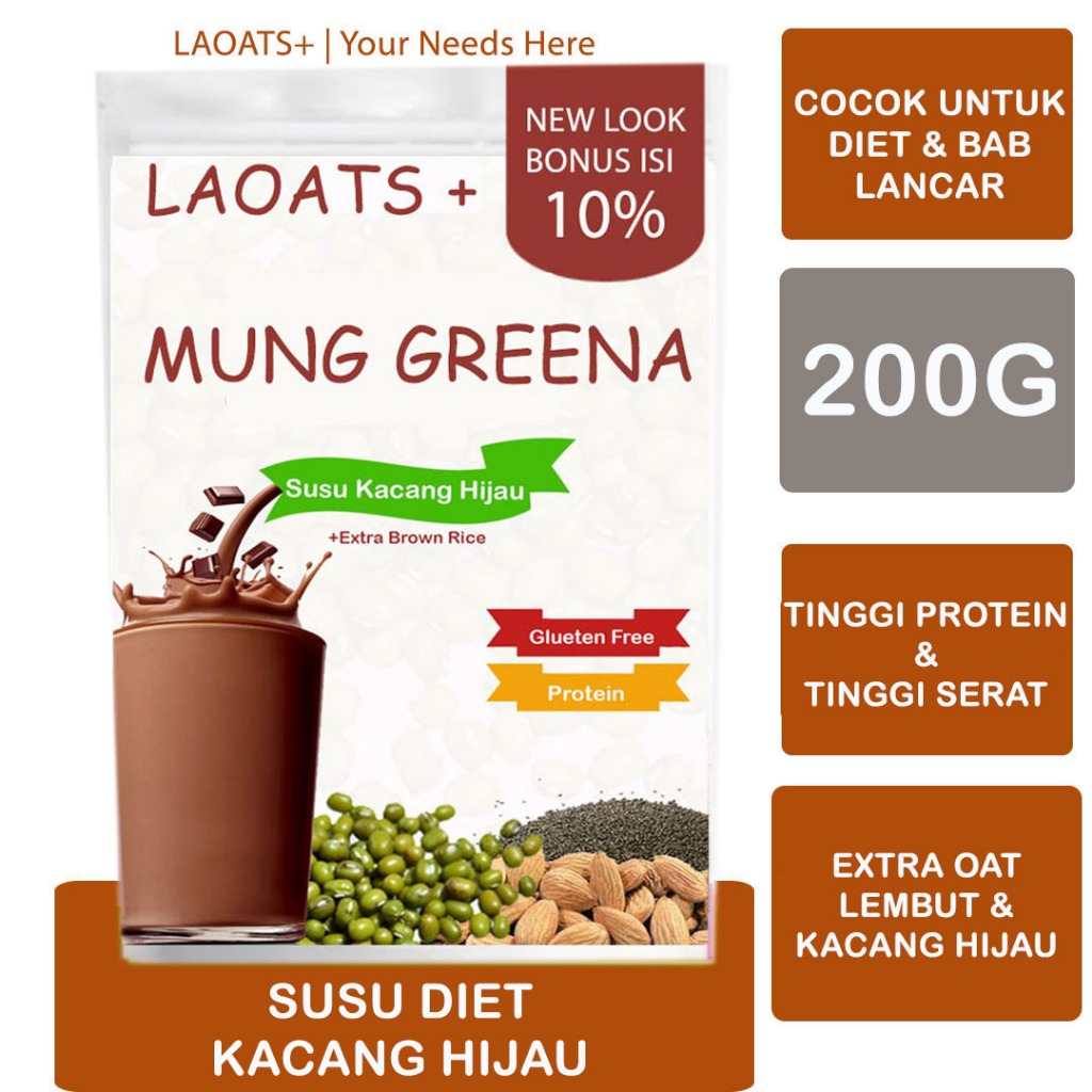 

Kacang Hijau Laoats (200G)