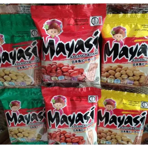 

HOT Kacang Mayasi Renceng 23 gr x 10 pcs