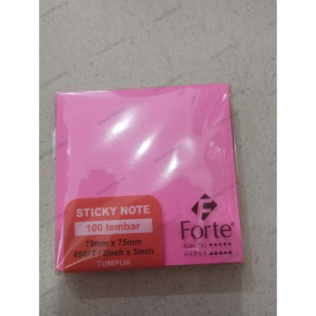 

Stick Notes Forte 100 Lembar