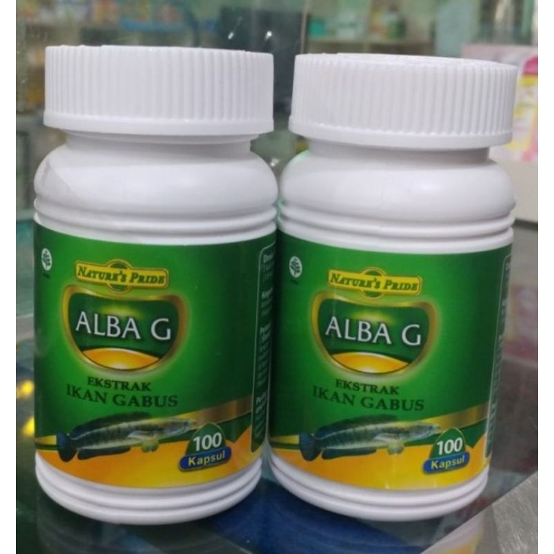 

NATURE'S PRIDE ALBA G ISI 30 N 100 EKSTRAK IKAN GABUS