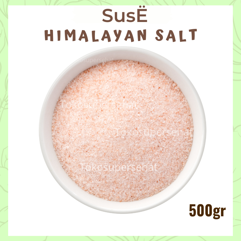 

SUSE Himalayan Pink Salt Murni Premium Garam Himalaya Pink 250g
