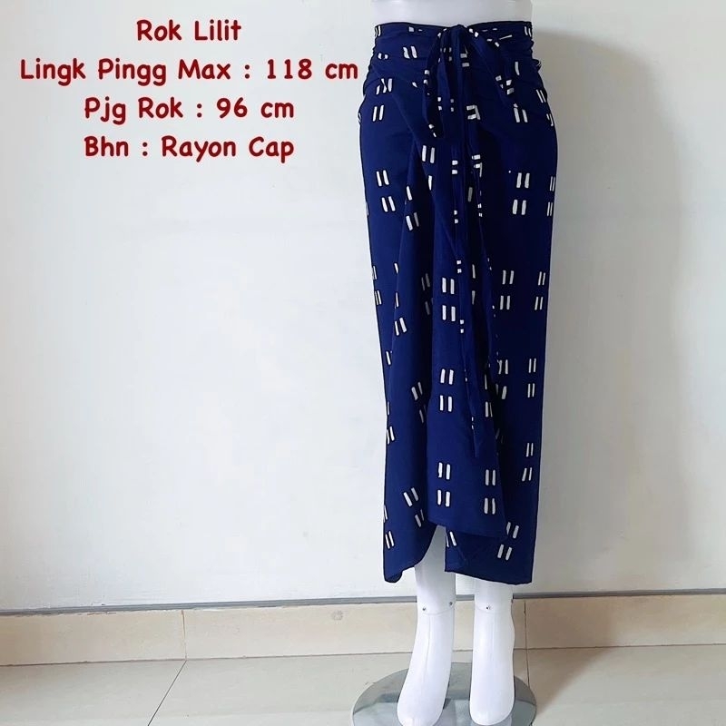 ROK LILIT BATIK RAYON CAP