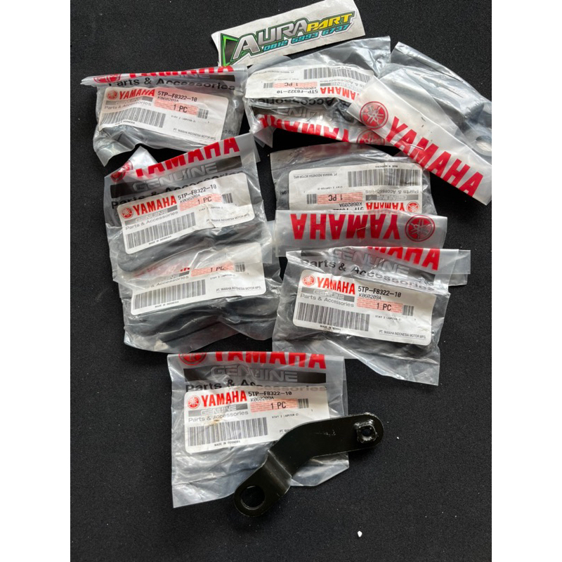 PLATE DUDUKAN LEGSHILD DEPAN KANAN ORIGINAL YAMAHA JUPITER Z BURHAN /STAY 2 5TP-F8322-10