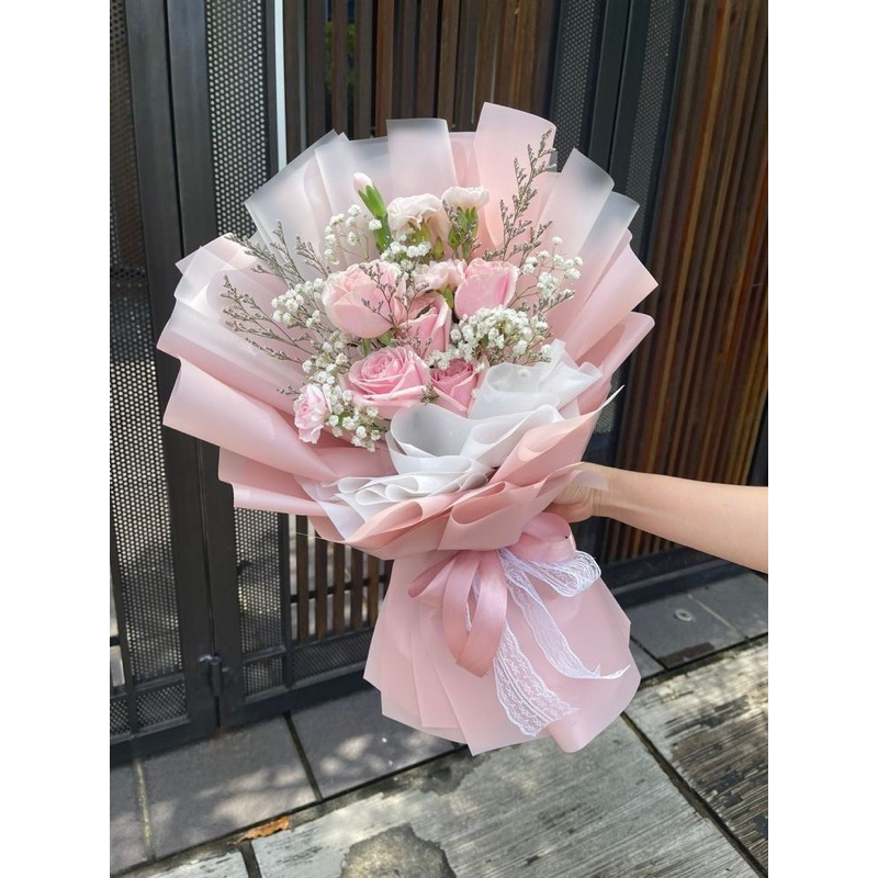 Mix Flower Bouqet | buket murah medan | bunga asli buket medan | Bloom in Nature