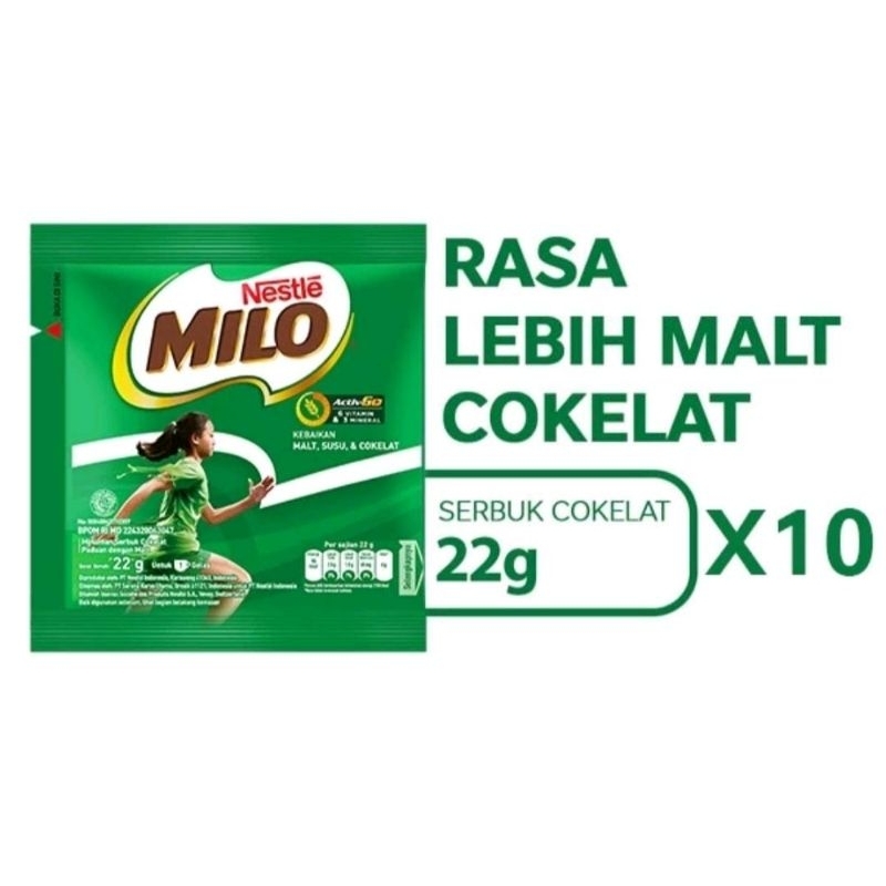 

Milo Activ-Go Sachet 22 gr - 10 sachet