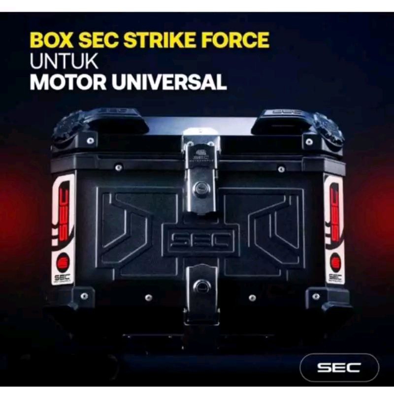TOP BOX SEC BOX UNIVERSAL UKURAN 45 LITTER BOX MOTOR Box sec kotak box motor box motor