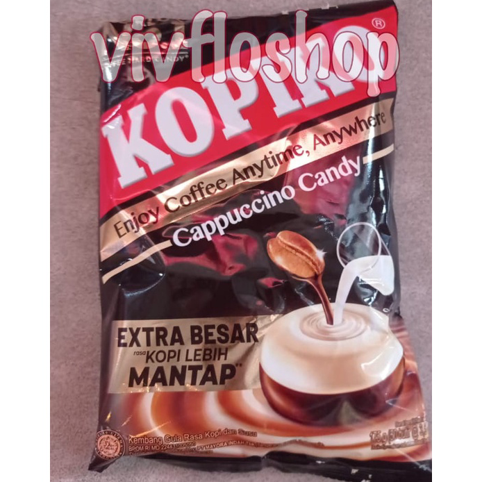 

[Terkece Se-RI] (Bag) Permen Kopiko Coffee Shot Classic & Cappuccino Candy Kemasan Bag (50 x 3,5 gram)