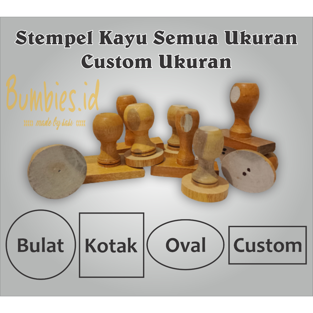 

Stempel Kayu Custom Semua Ukuran | Stempel Bulat | Stempel Persegi Panjang | Stempel Oval | Stempel Lunas | Stempel Toko | Stempel Murah