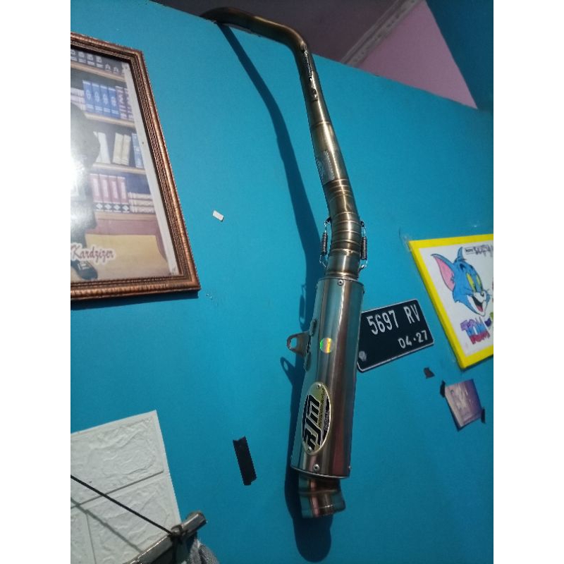 knalpot rjm original mufler cb gl mp