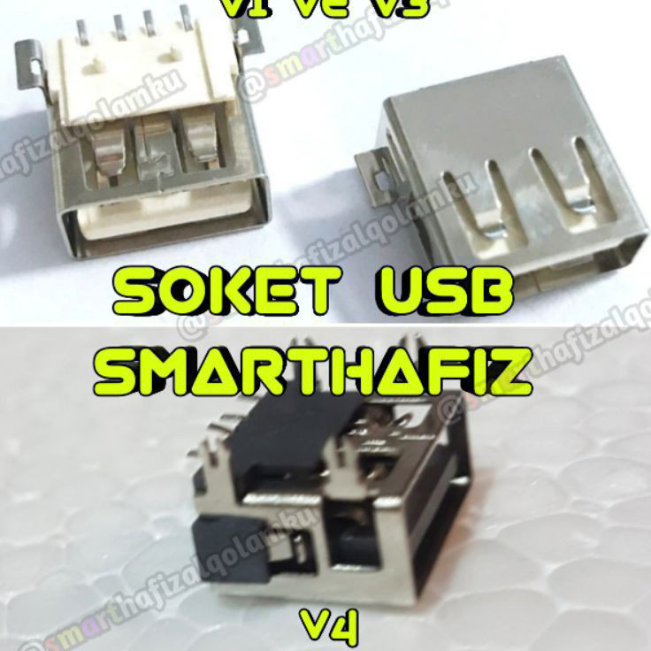 ➠❉✳ Soket USB Smart Hafiz//LUBANG USB SMART HAFIZ PORT FLASHDISK SMARTHAFIZ VERSI 1-2-3-4-5