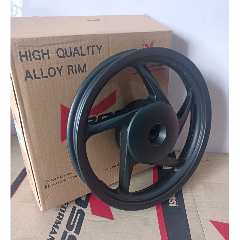 VELG BELAKANG MOTOR HONDA VARIO 125/150 /MEREK ROSSI ORIGINAL RING 14X185