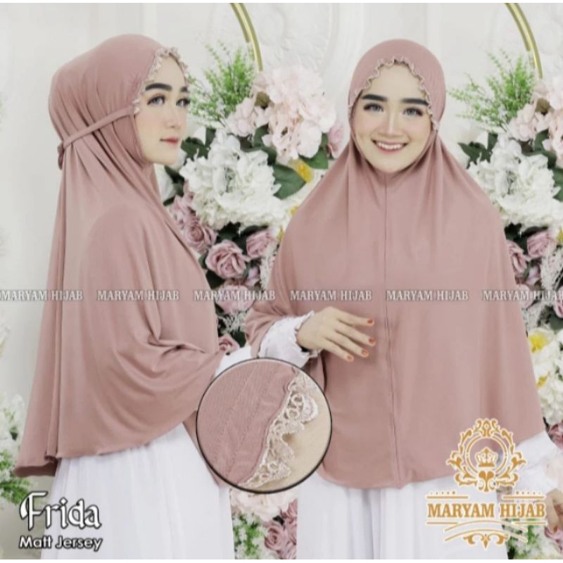 Hijab Instan Kerut Semi Jumbo