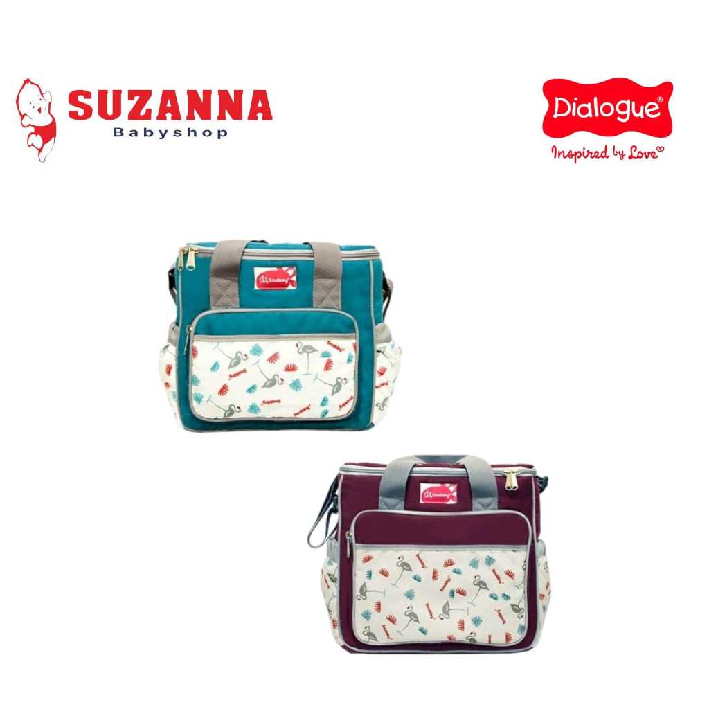 Snobby Tas Bayi Medium Flamingo