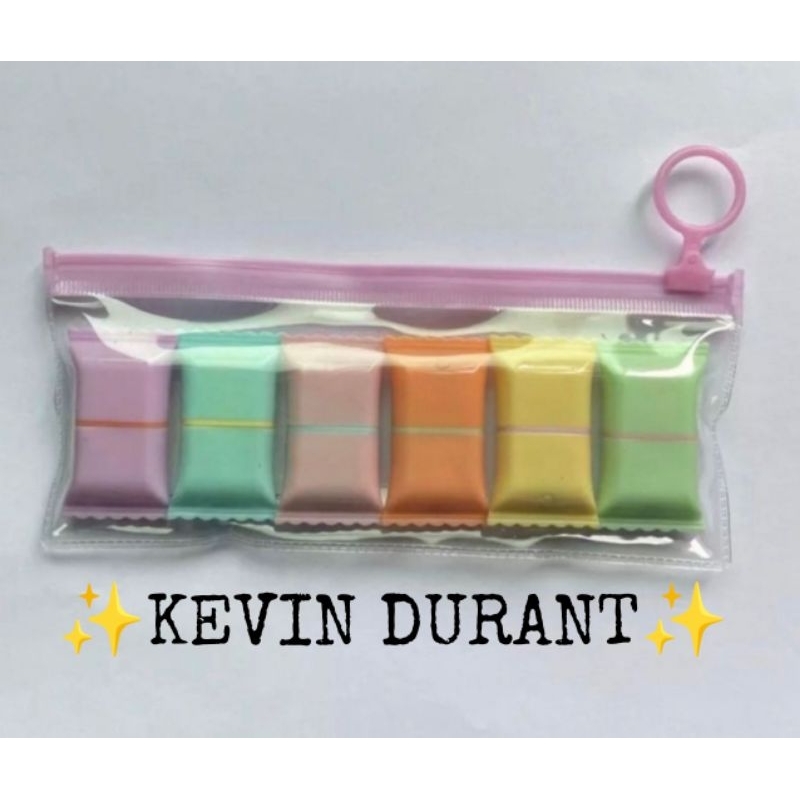 

( KD1 ) Stabilo Bentuk Candy Lucu 1set 6pc / Stabilo Bentuk Paw Kucing 1set 5pc / Stabilo Bentuk Jamur 1set 6pc / Stabilo Spotliner 1set 4pc