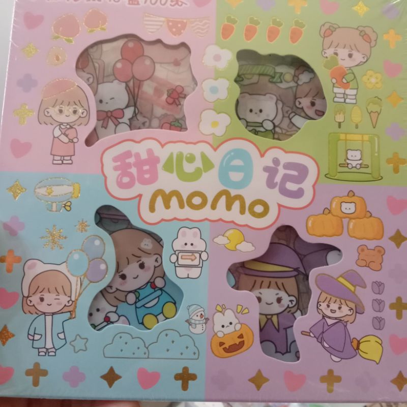 

100PCS TIKER MOMO RAINBOW