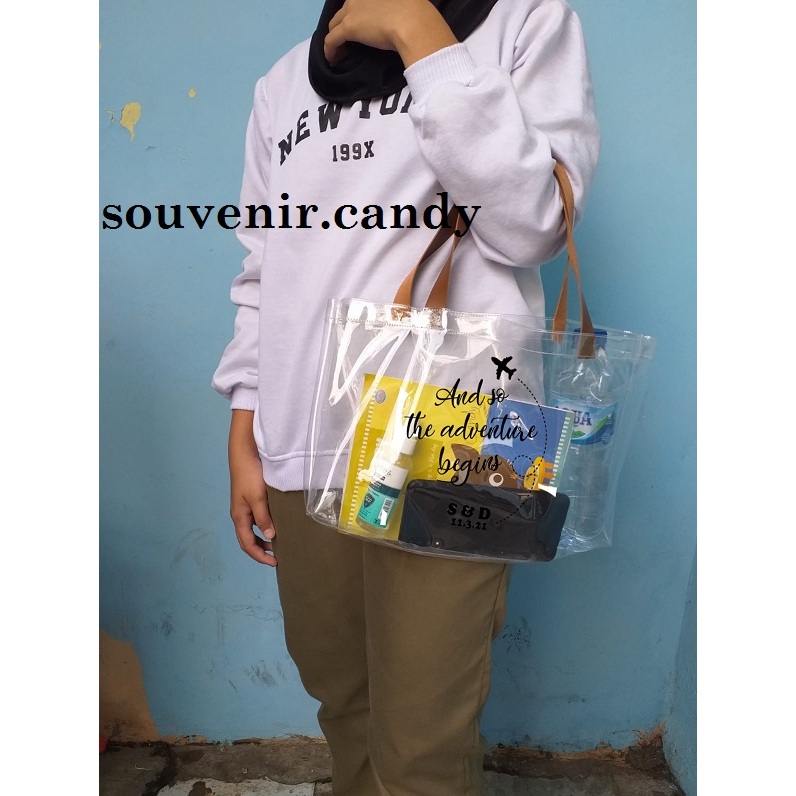 

Souvenir Pernikahan Termurah - Goodiebag Mika A - Sablon