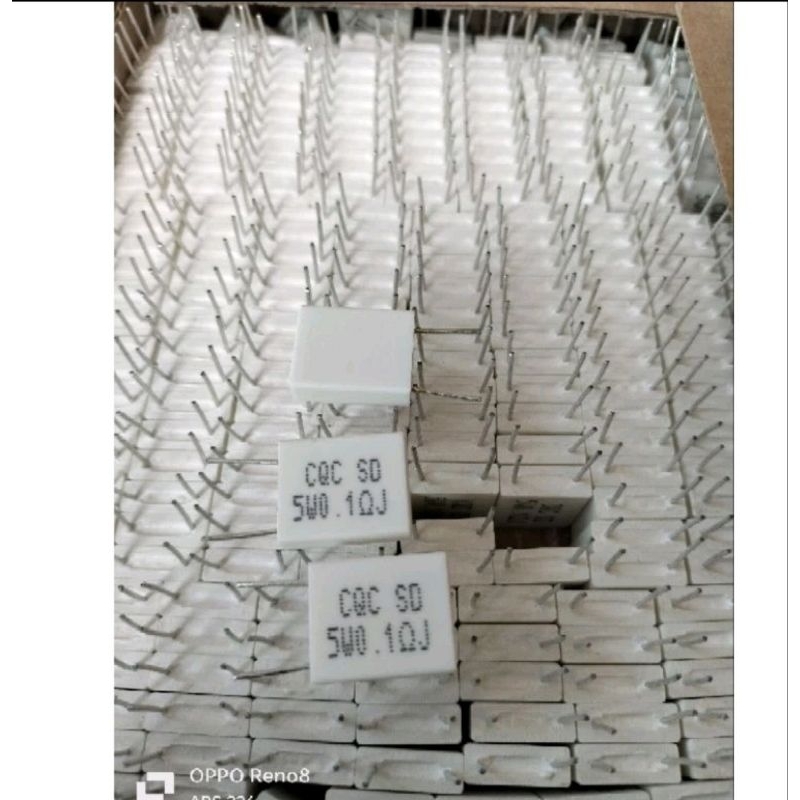 R Nobel Resistor 5watt 1ohm resistor gepeng