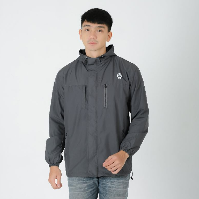 Jaket Parasut Pria / Wanita Waterproof Elbrus  Original FCF size M L XL XXL /Jaket Gunung Pria Jumbo