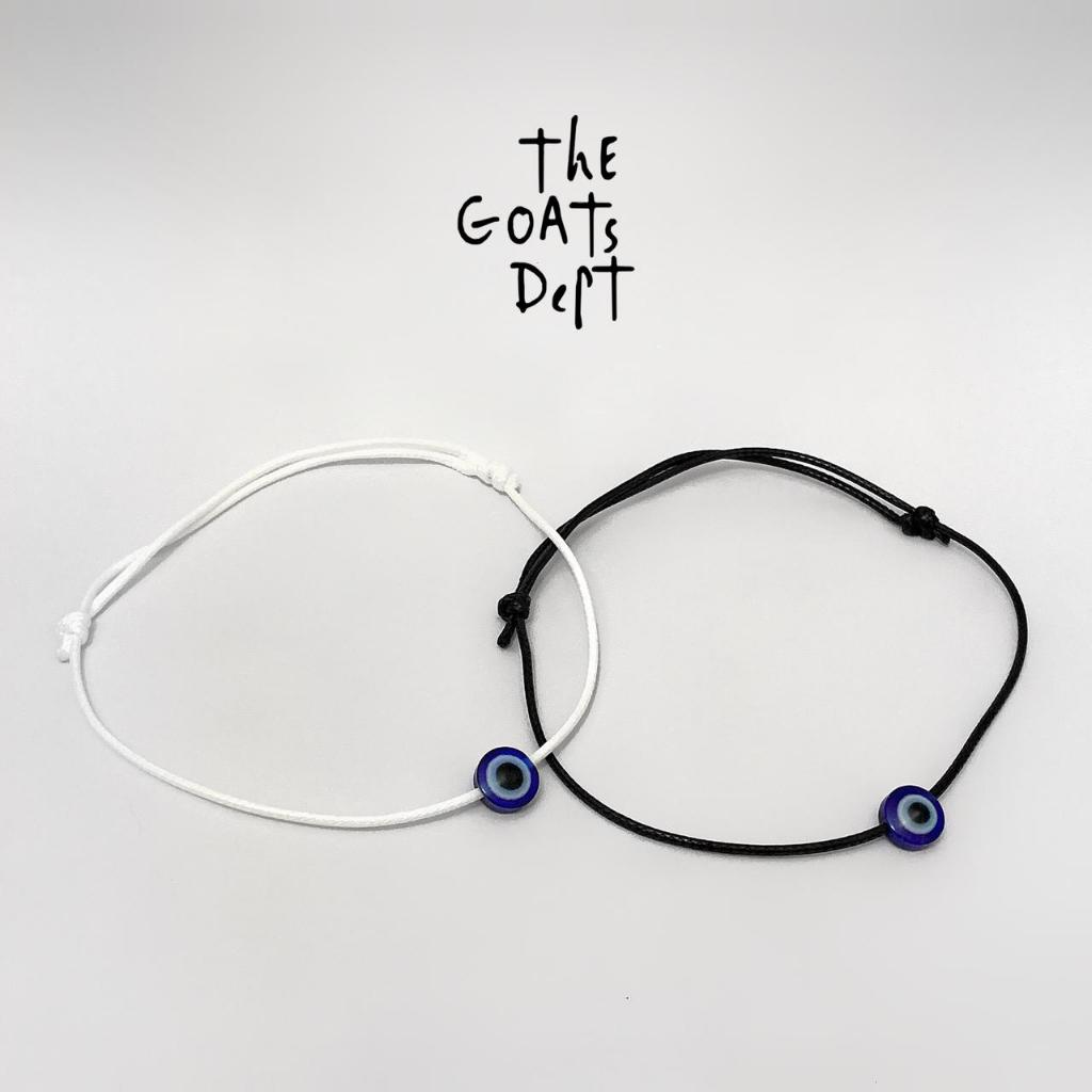 The Goats Dept - Simple Evil Blue Eye Couple Charm Bracelet Original / tgd944 gelang pasangan pria w