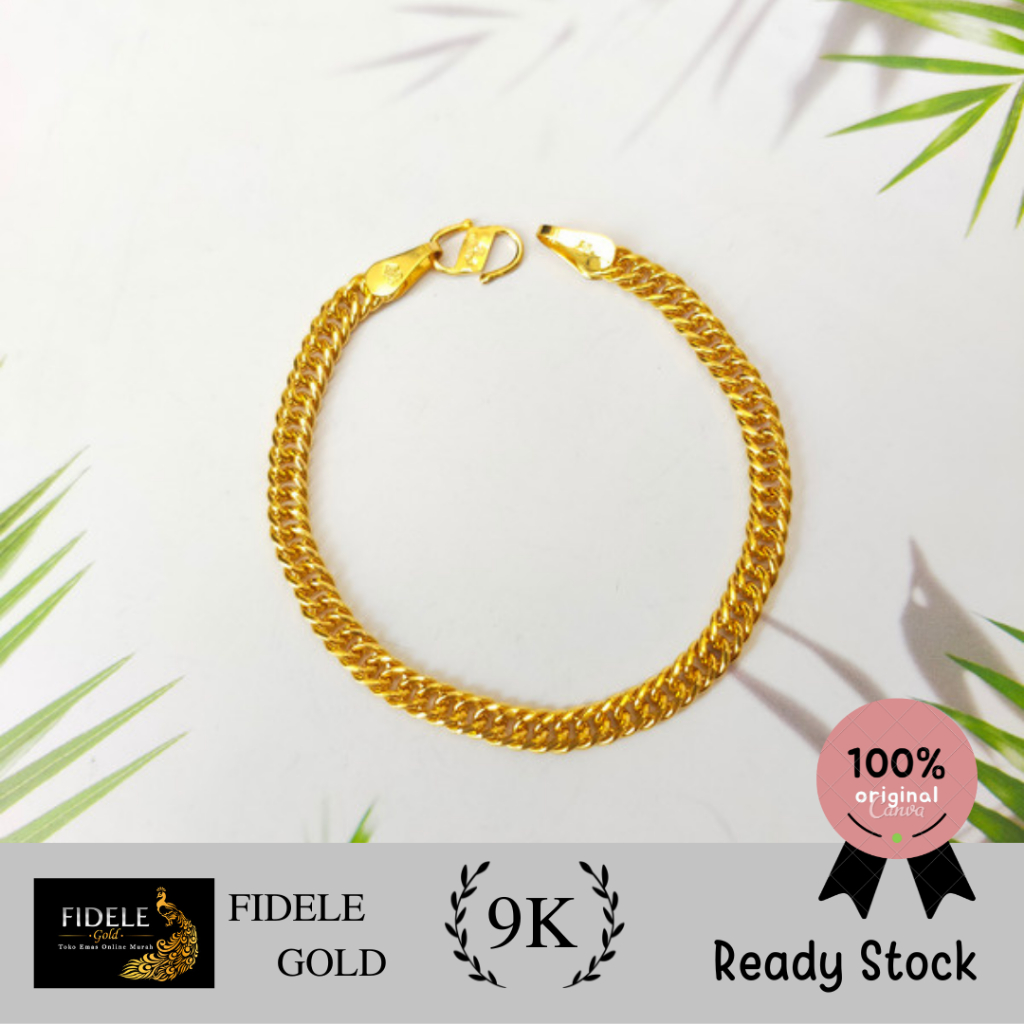 Gelang anak emas rantai nori emas asli toko emas UBS