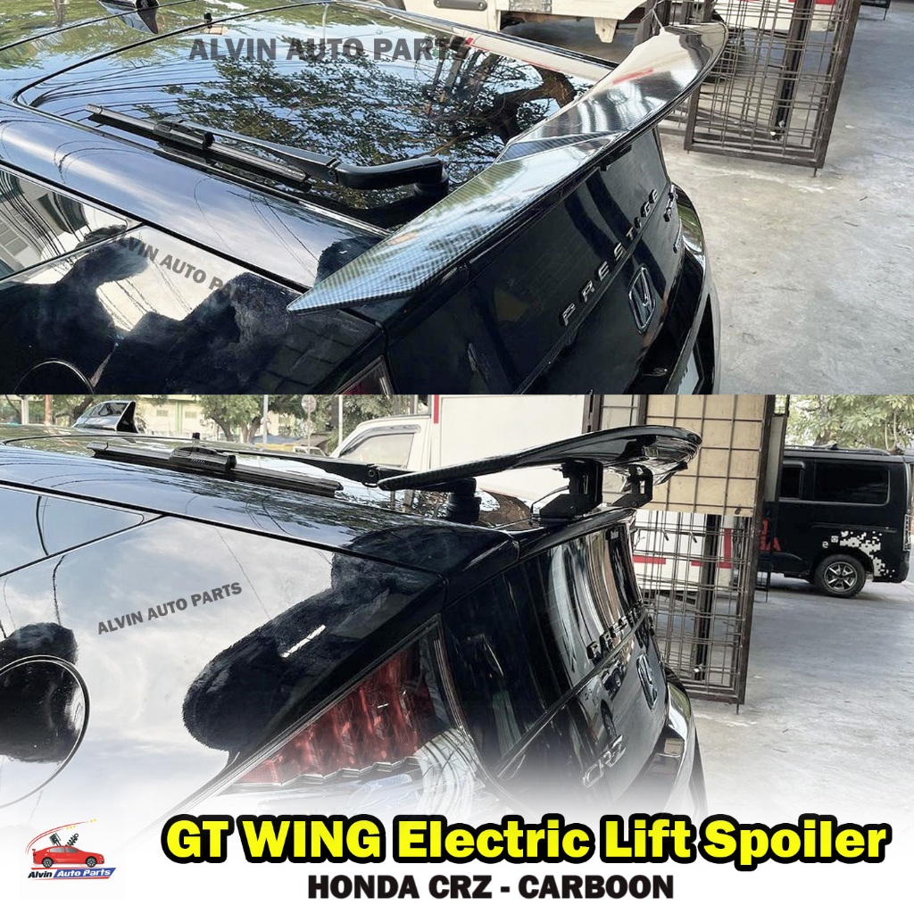 GT WING ELECTRIC LIFT SPOILER HONDA CRZ / SPOILER ELECTRIC CRZ
