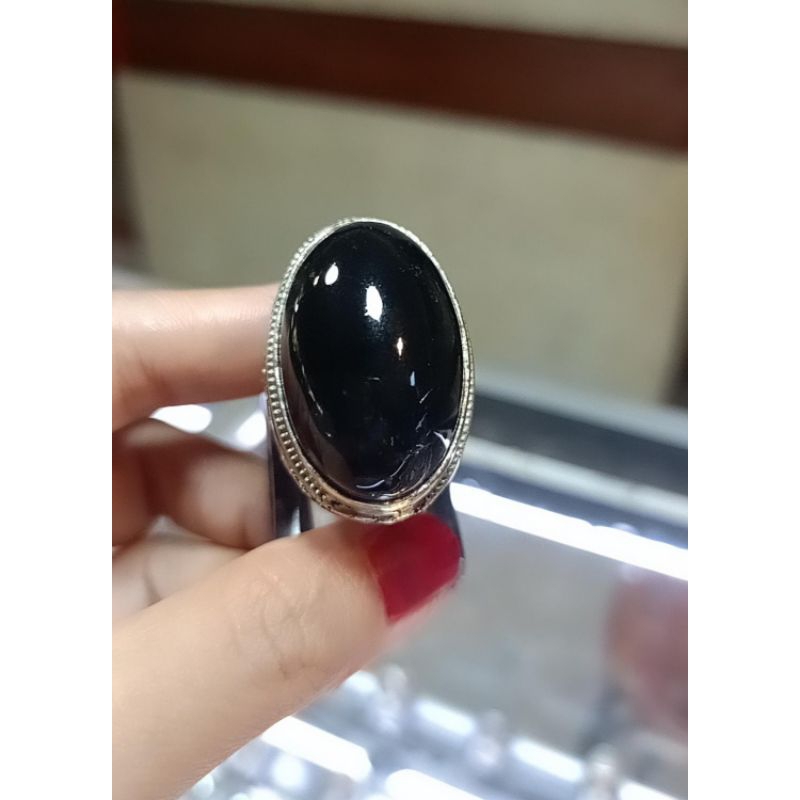 Cincin bacan doko majiko hitam (jumbo)