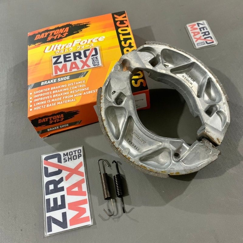Kampas Rem Belakang DAYTONA Fino Karbu Fino FI 115 125 Mio Z Mio S Original