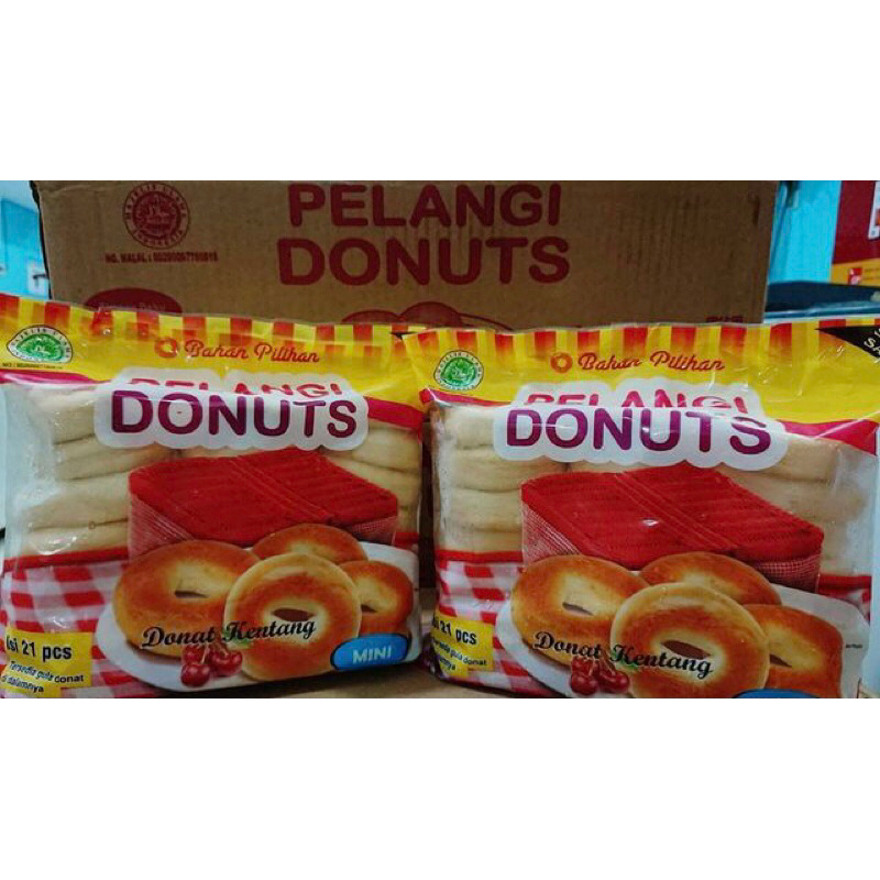 

donat mini,donat kentang 21 pcs (ada tepung gulanya)