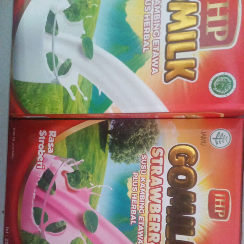 

Gomilk Susu kambing Etawa Plus Herbal