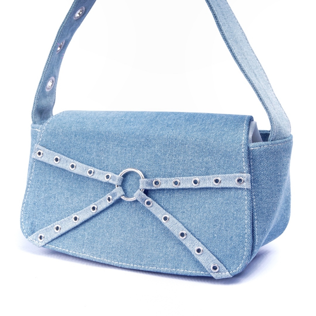 House Of We.Kala - Denim Bag Janice Shoulder Bag Wanita Terbaru