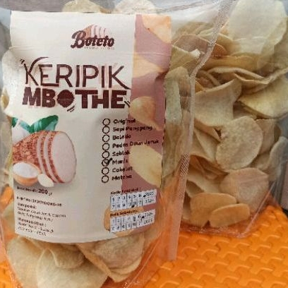 

Keripik Mbote Manis 1Kg