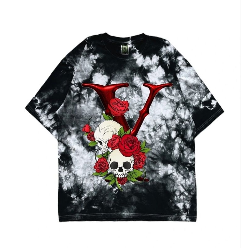 KAOS TIEDYE DISTRO PRIA WANITA OVERSIZE BAND VOSKI