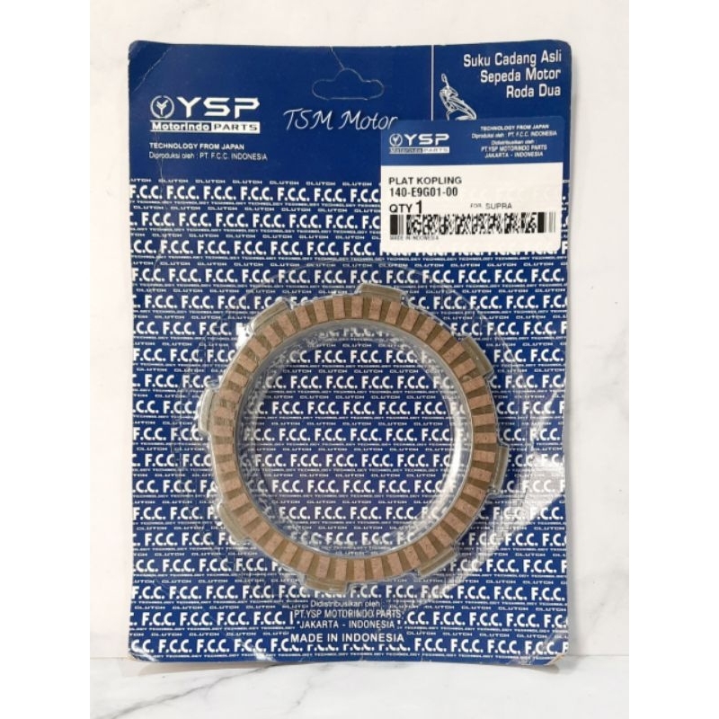 KAMPAS KOPLING PLAT KOPLING SET REVO LAMA SUPRA X FIT LEGENDA GRAND WIN 100 KFM ORI YSP