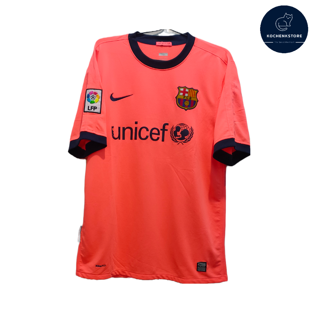 Jersey Original Barcelona 2009/2010 Away Puyol Preloved Thrifting