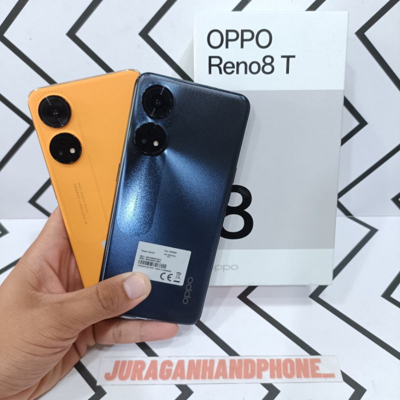 Oppo Reno 8T 4G 8/256GB Hp Second Seken Bekas Fullset