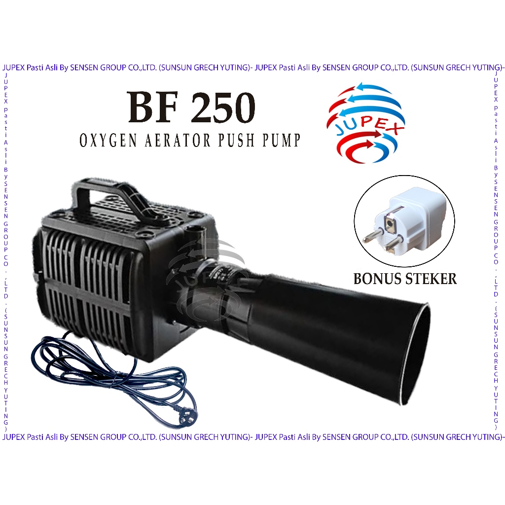 POMPA CELUP VENTURY BF 250 POMPA AERATOR ARUS TAMBAK KOLAM LOW WATT