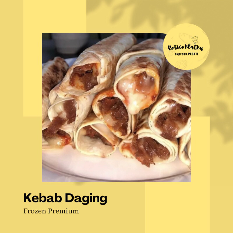 

KEBAB DAGING FROZEN PREMIUM Isi 10 ROTICOKLATKU