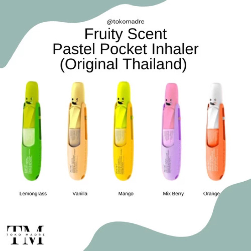 

fruity pastel inhaler dan lanyard inhaler