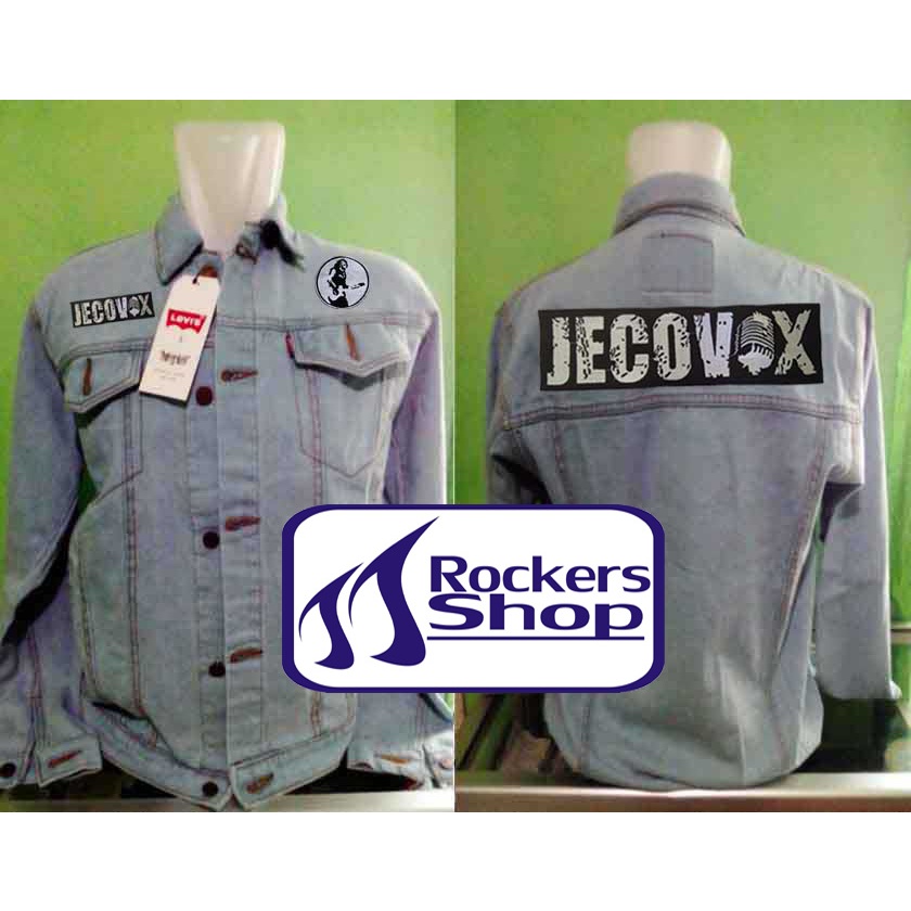JAKET DENIM JECOVOX JECOVERS ROY JECONIAH BORDIR
