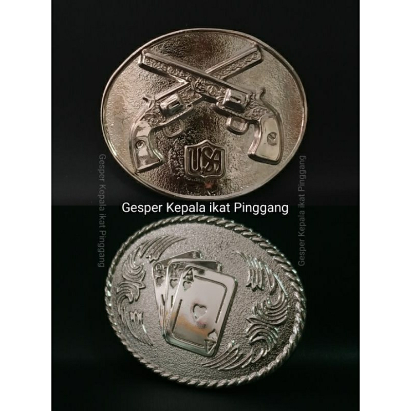 Kepala Ikat Pinggang Kulit