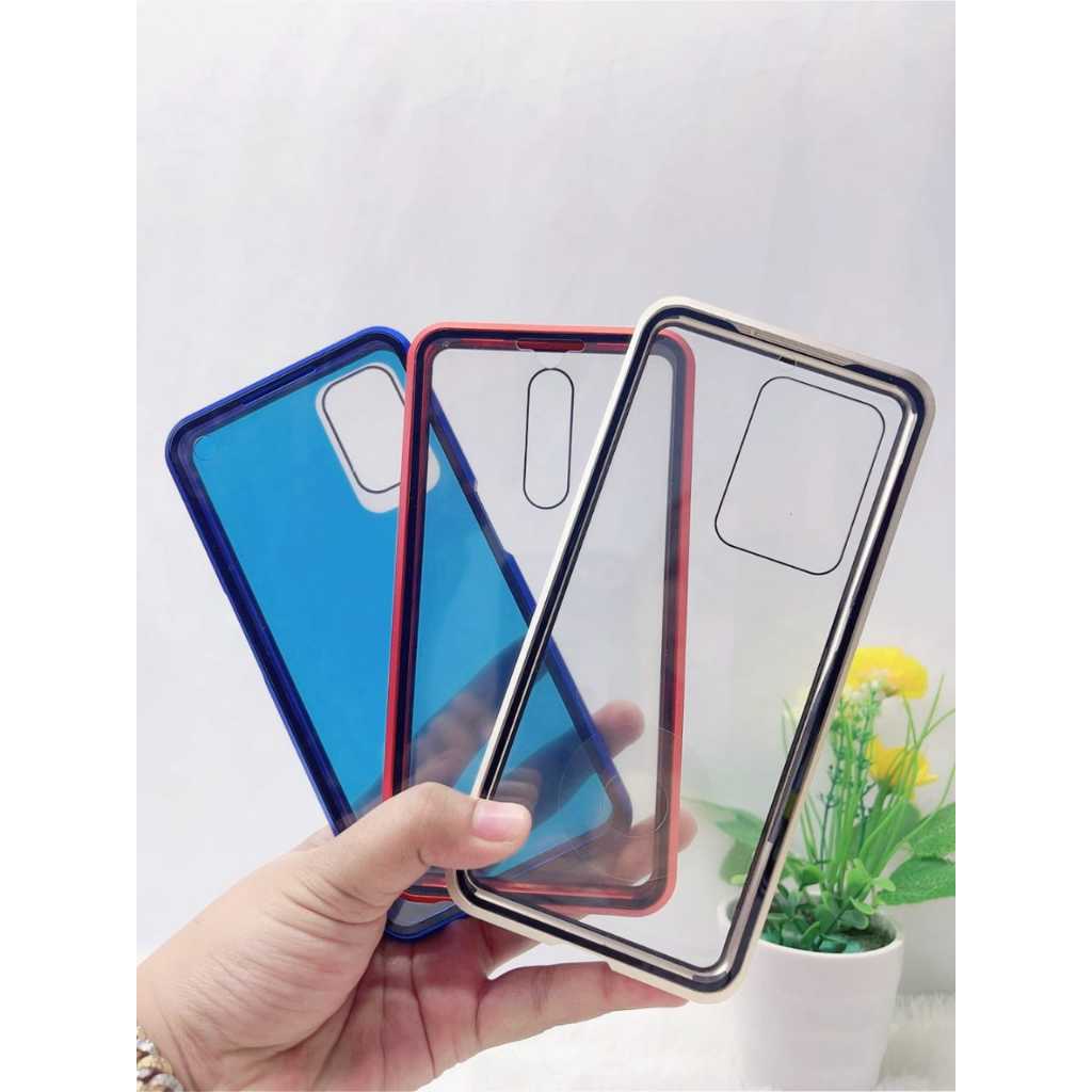 case hp vivo casing handphone sarung hp hardcase Magnetik case vivo v15 pro/vivo y30/vivo y19 clear 