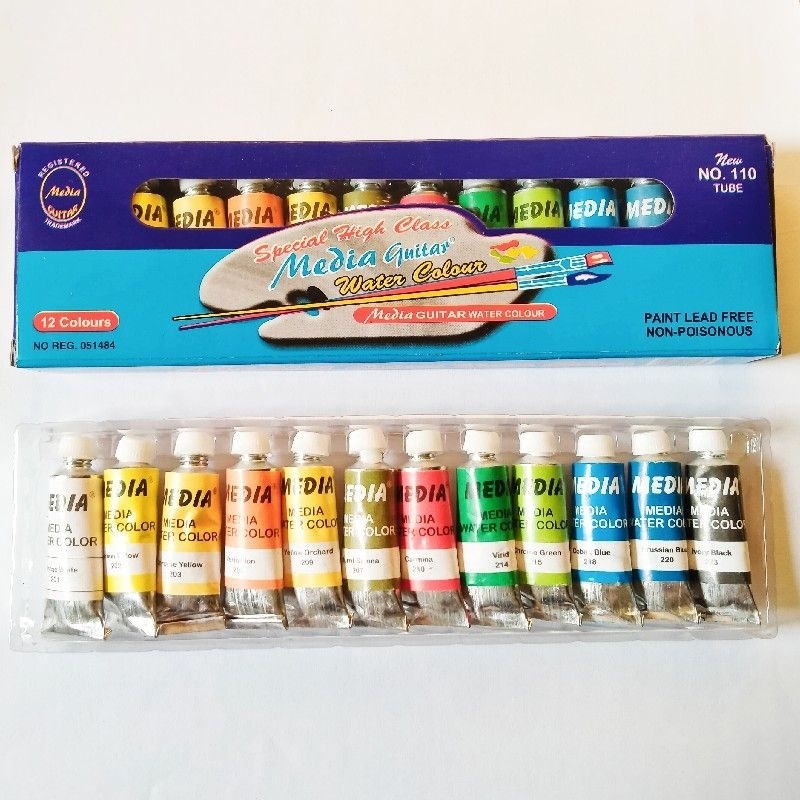 

Cat Air / lukis / water colour Media Guitar no. 110 12 warna