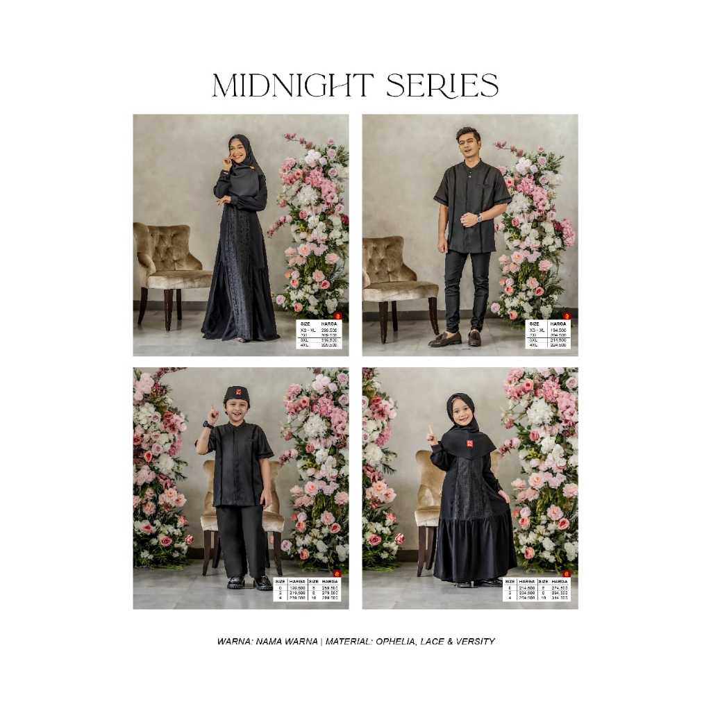 Sarimbit keke midnight series