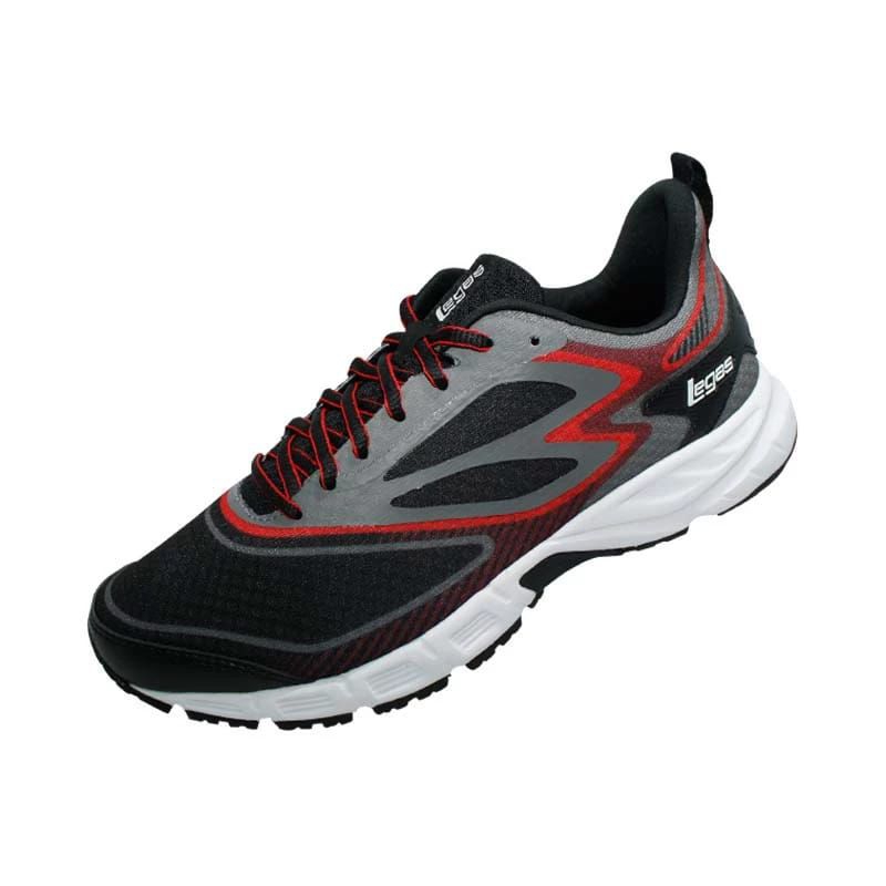 Sepatu League Legas Hitam Philion La U Running Shoes Unisex Pria Wanita